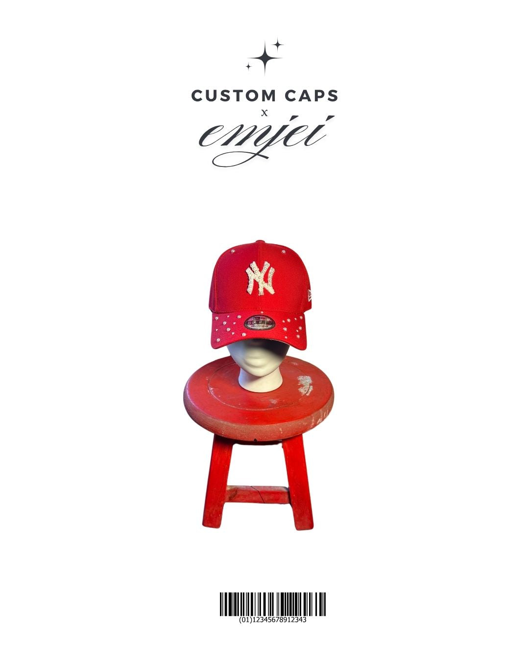 Red Shine - Custom cap x emjei